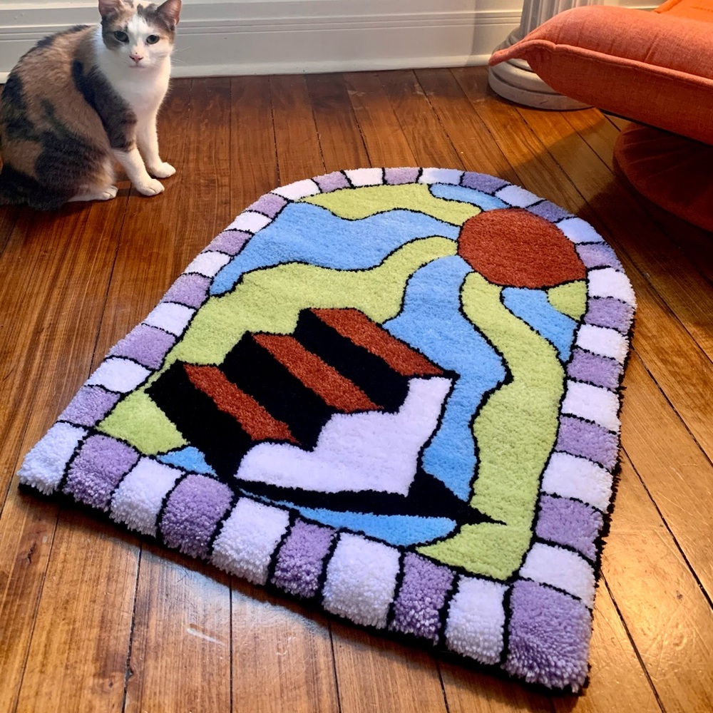 Handmade Rug - Picture 3 of 5